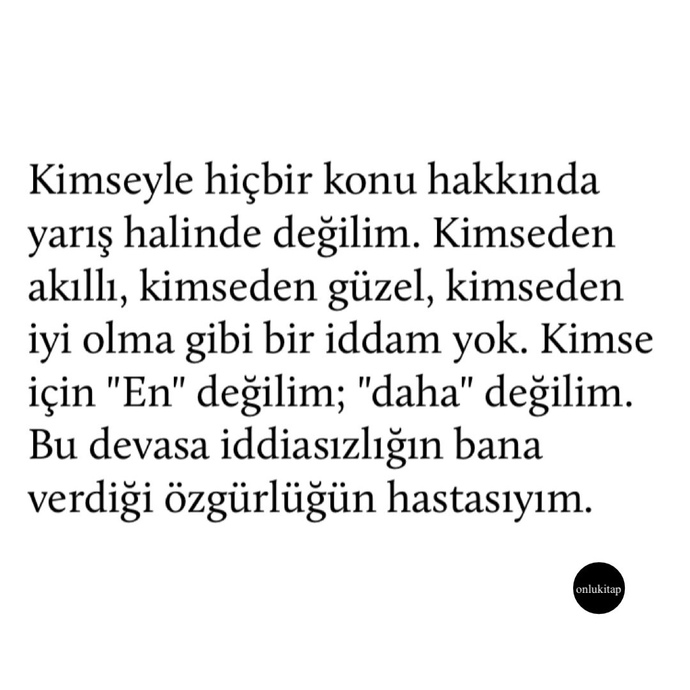 İnsanlarla yarış halinde misiniz?