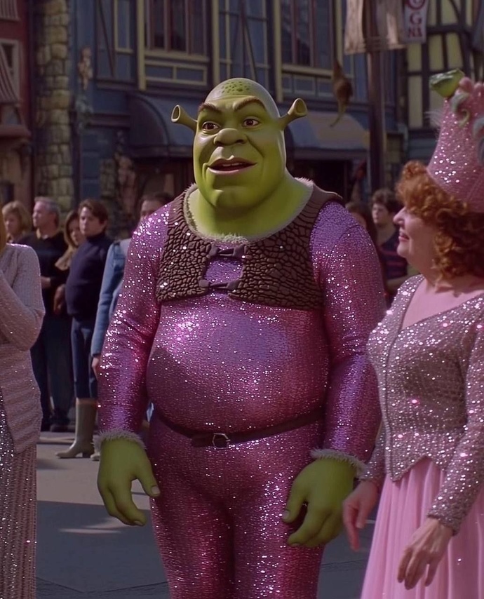 Kızlar , shrek in yeni imajı nasıl olmuş 😃 ?