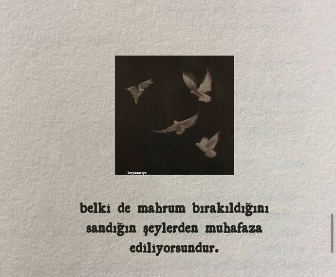 Bu zamana kadar en çok neyden mahrum kaldınız?
