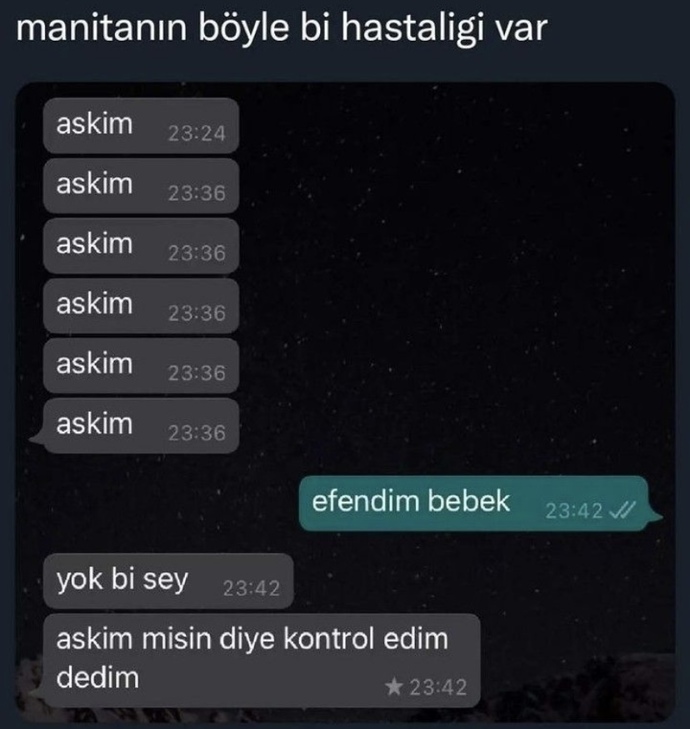 Sizi hâlâ sevip sevmediğini kontrol etme huyunuz var mı?