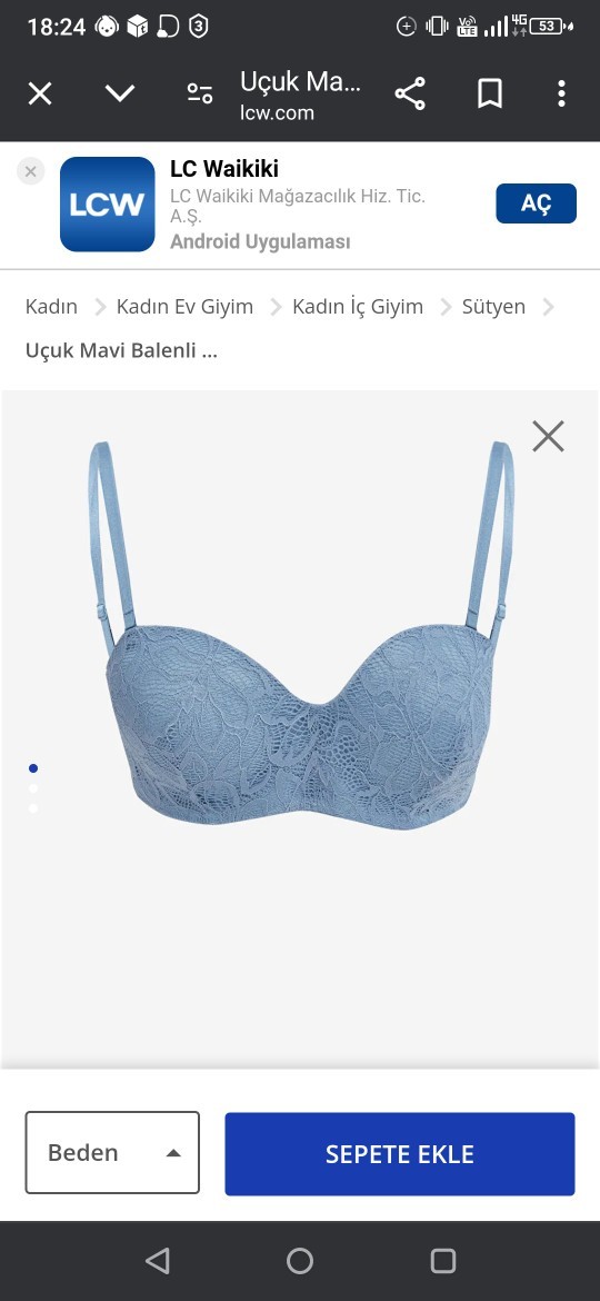 Balenli sutyen batma yapiyor ne yapabilirim?