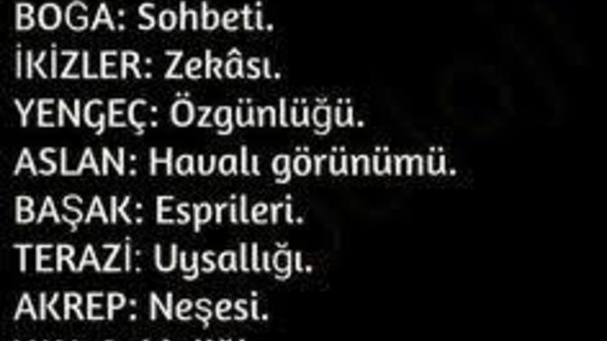 Burçların en dikkat çekici ve en sevilen özellikleri nelerdir?