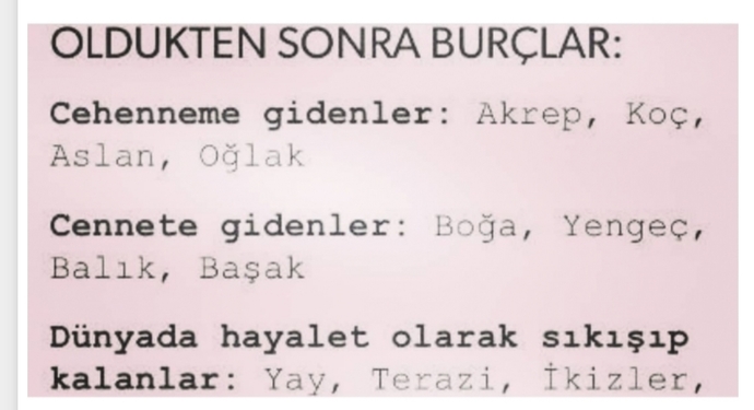 Burç işinde işler iyimiş sektöre bizde girelim dedik hayırlı olsun mu 😀?