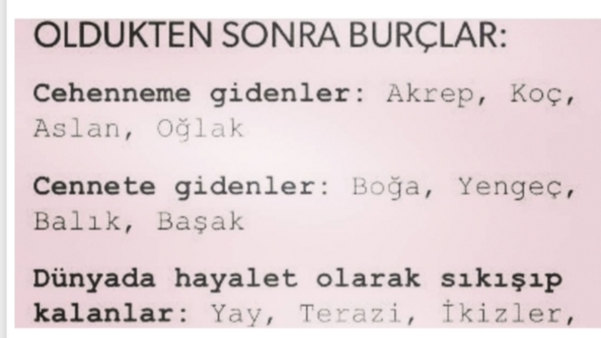 Burç işinde işler iyimiş sektöre bizde girelim dedik hayırlı olsun mu 😀?