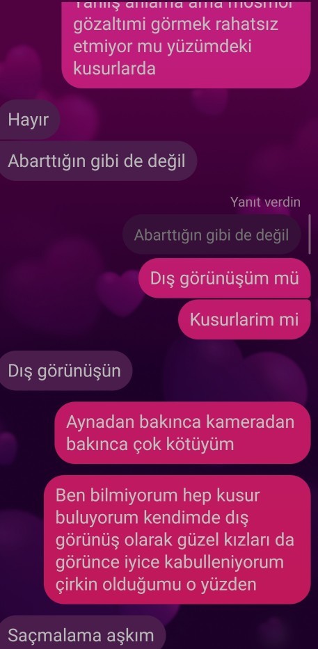 Sevgilimin beni güzel bulmasına şaşırdim haksız mıyım?