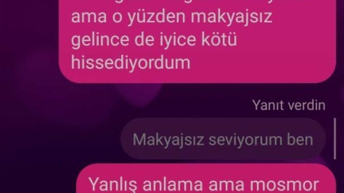 Sevgilimin beni güzel bulmasına şaşırdim haksız mıyım?
