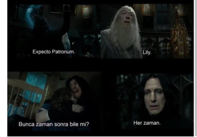 Karanlık lord Severus Snape gibi birini her zaman sevebilir misiniz?