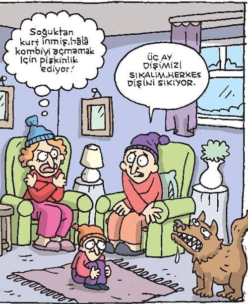 Doğalgazı yakmaya başladınız mı?
