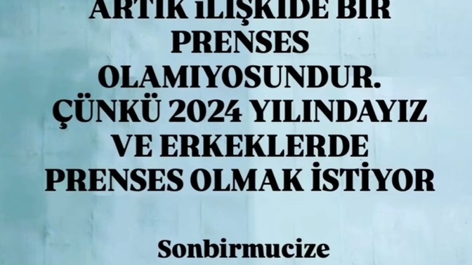 Erkekler prenses rolünü elimizden mi çaldı?