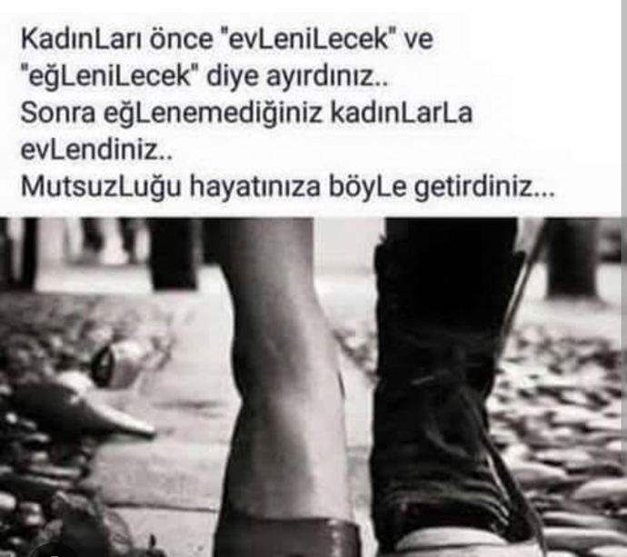 Sen evlenilecek misin? Eğlenilecek misin?