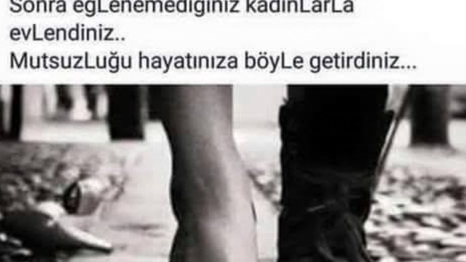 Sen evlenilecek misin? Eğlenilecek misin?