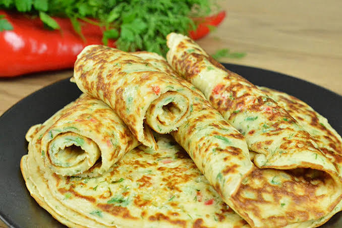 Sebzeli krep sever misiniz?
