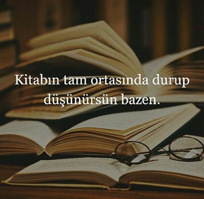 Kitap okurken düşünür müsün?