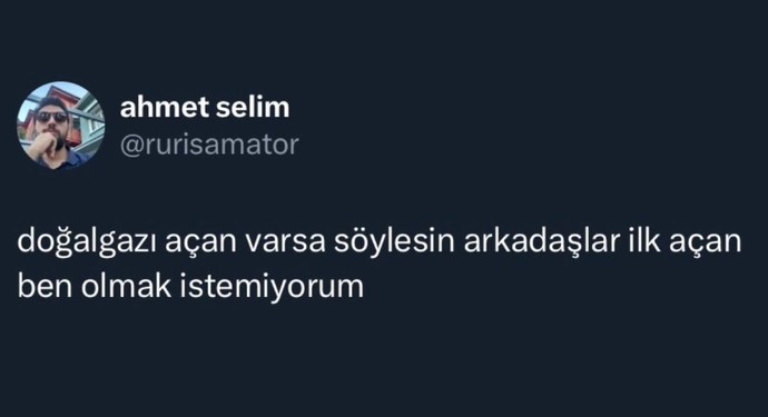 Kombileri yakmaya başlayınca sizin de içiniz cız etti mi?