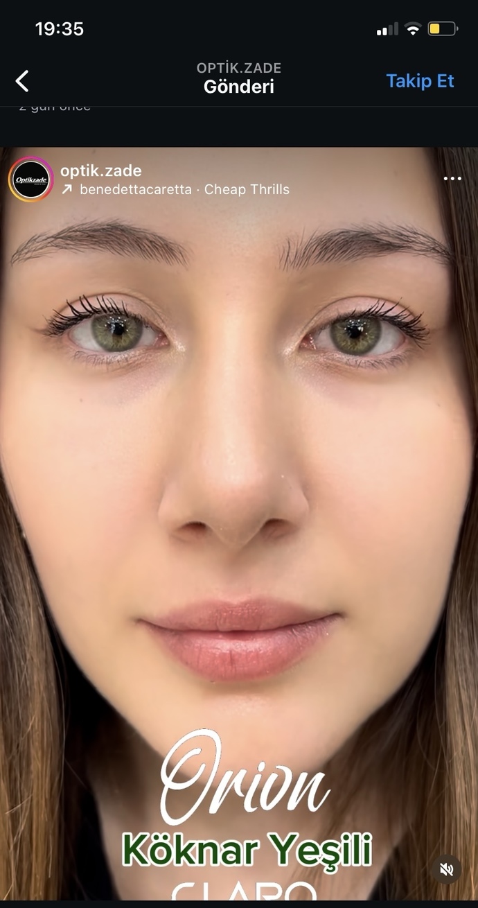 Yeşil lens arıyorum sizce bunlardan hangisi siyah saç veya tene yakışır?