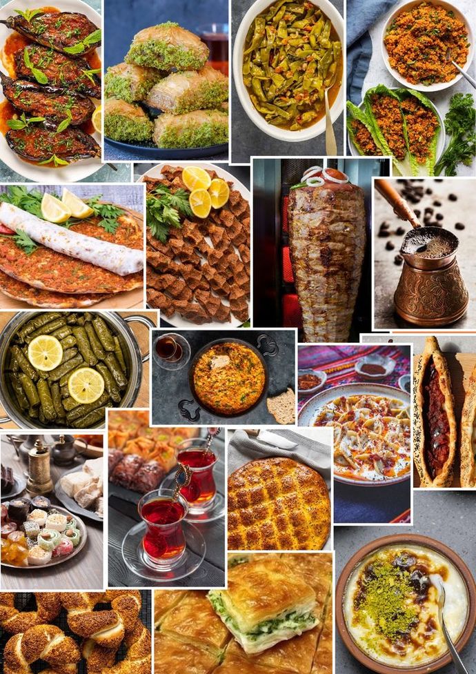 çesit çeşit lezzetler👌