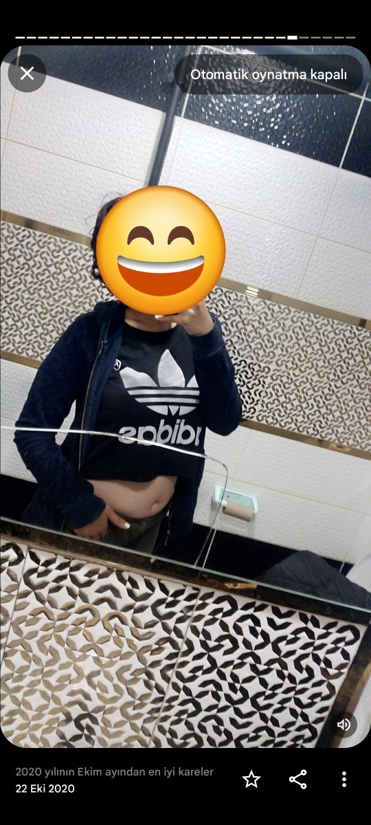 47 kgsin ama göbek?
