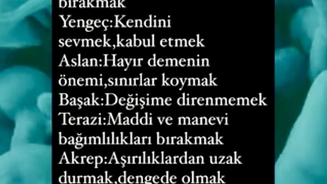 2024 yılının sana verdiği en büyük ruhsal ders ne oldu?