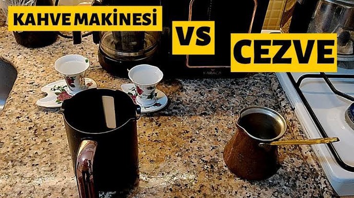 Cezve mi, kahve makinesi mi?