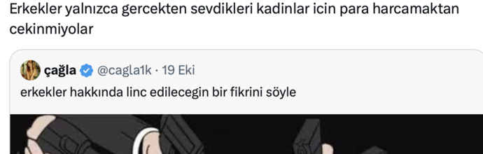 Erkekler yalnızca gerçekten sevdiği kadın için mi para harcar?