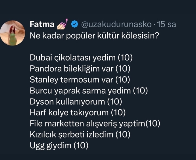 Her sosyal medya kullanıcısı popüler kültürün kölesi midir sizce?
