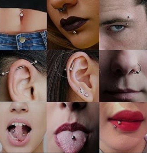 Kimlerin küpe ya da  piercingi var ve bi anlamı var mı?