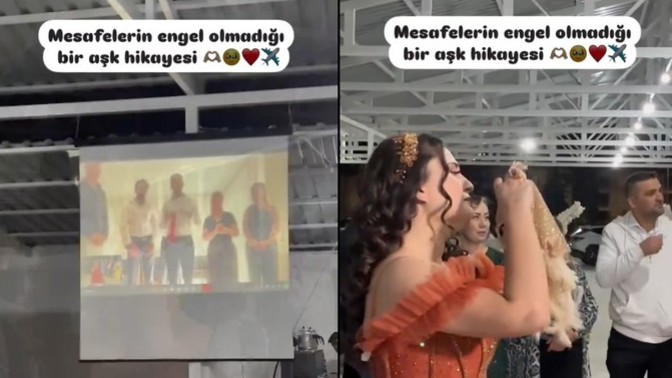 Nişanını uzaktan görüntülü konuşma ile yapan çift gündem oldu. Siz uzaktan nişan yapmayı tercih eder miydiniz?