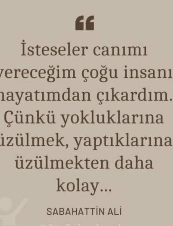 En son kimi çıkardın hayatından?