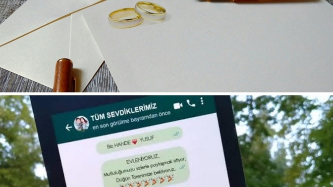 Düğün davetiyesi mi, wapp online davetiye mi tercih edilmeli?