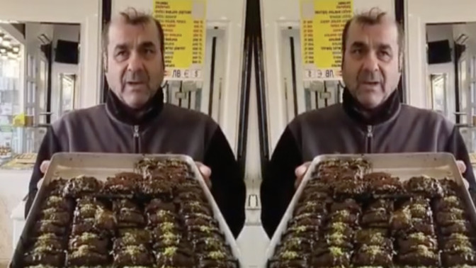 Dubai çikolatasından sonra Dubai baklavası. Kilosu 800 TL'den satılan baklavayı denemek ister miydin?