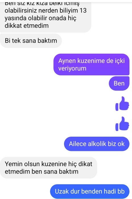 Flortumu engelledim bana alkolik imasında bulundu dogrumu düşünüyorum?