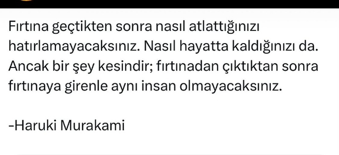 Her olay bizi değiştirir mi?