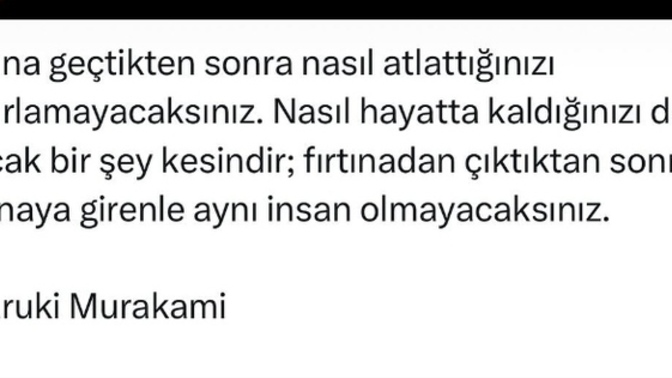 Her olay bizi değiştirir mi?