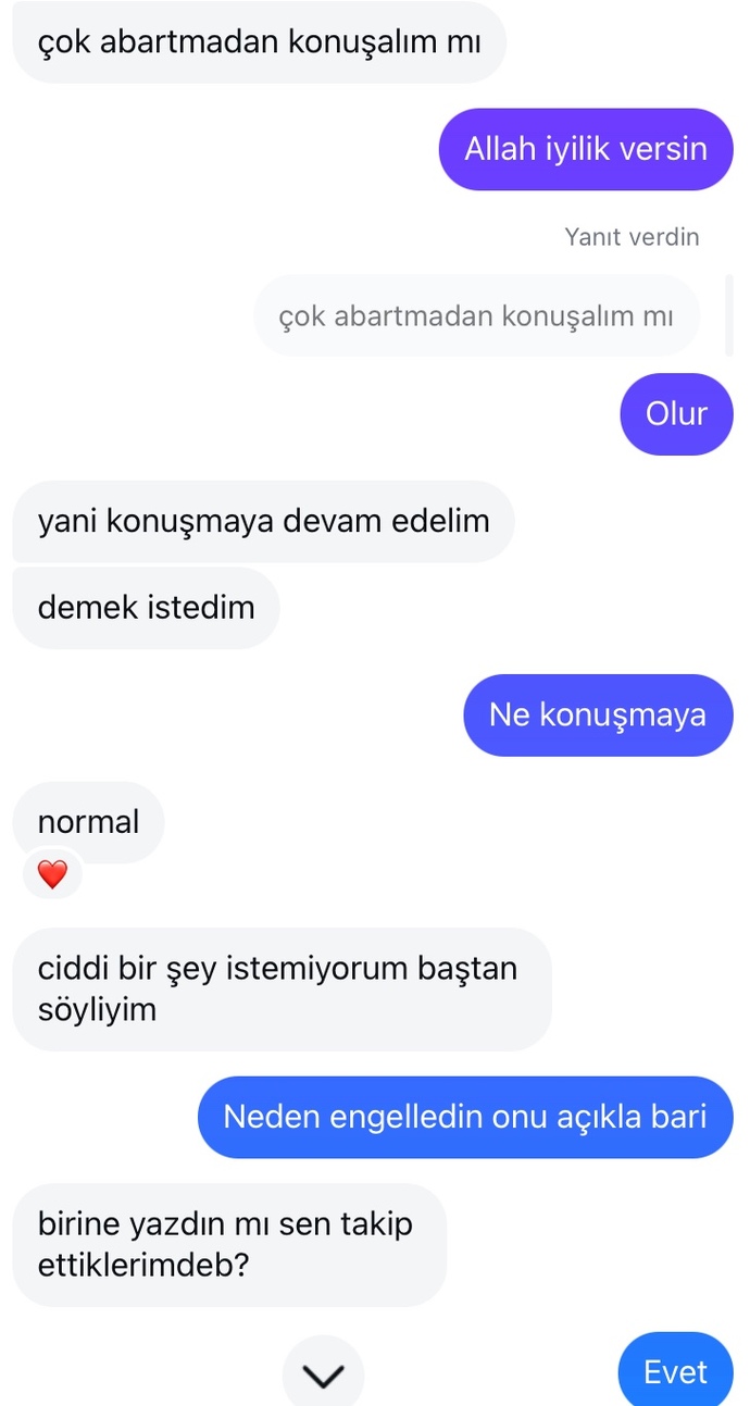 Ciddi bir şey istemediğini söyleyen erkekle kapalı olmama rağmen konuşmaya devam etmeli miyim?