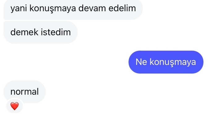 Ciddi bir şey istemediğini söyleyen erkekle kapalı olmama rağmen konuşmaya devam etmeli miyim?
