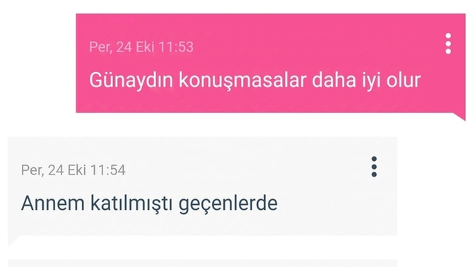 Sizler için mesaj kutumu paylaşıyorum bilmem anlata bildim mi 🤭 ayıp yaw 🤭 nasipim yok diye nedir bu nisbet?🤭?