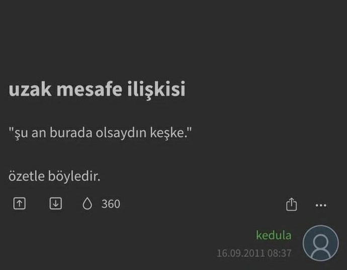 Uzak mesafe ilişkisini yürütebilir misiniz?