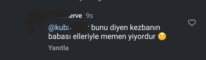 Sevgilinin yanında menemene ekmek banılır mı?