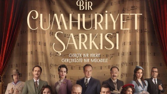 Bir Cumhuriyet Şarkısı bugünden itibaren sinemalarda.📣❤️Filmi kimler mutlaka izlemeye gidecek?