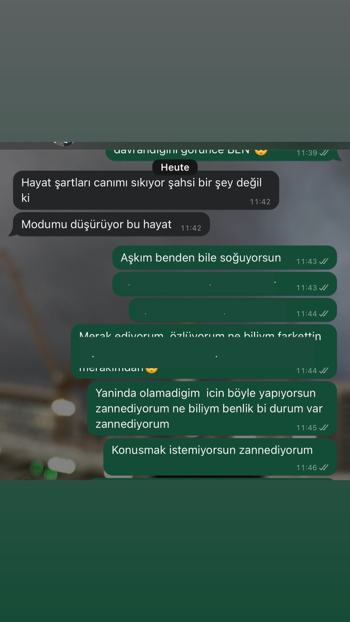 Neyin var diyorum cvp yok, daha da yazmayacagim dönene kadar?