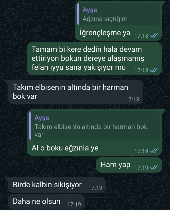 Flörtüm bana küfrediyor, napıcam?
