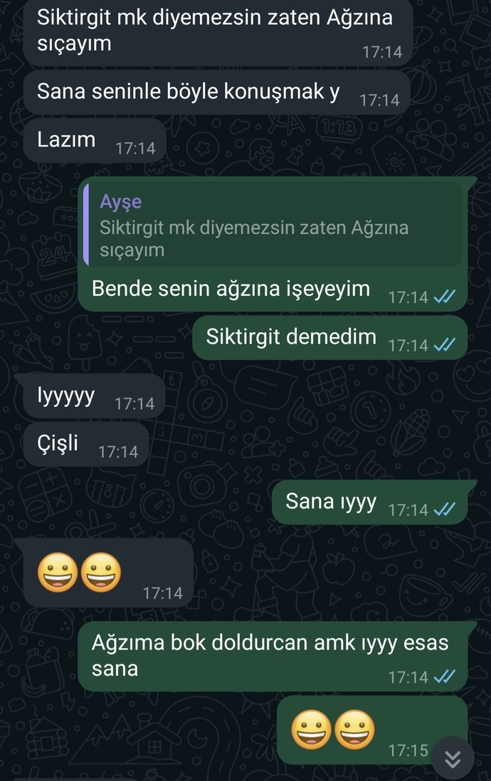 Flörtüm bana küfrediyor, napıcam?