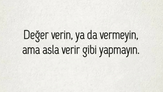 Güne güzel bir söz bırakır mısın?