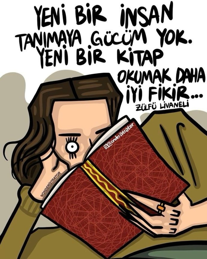 Yeni bir insan tanımak mı yoksa yeni bir kitaba başlamak mı sizin için daha iyi?