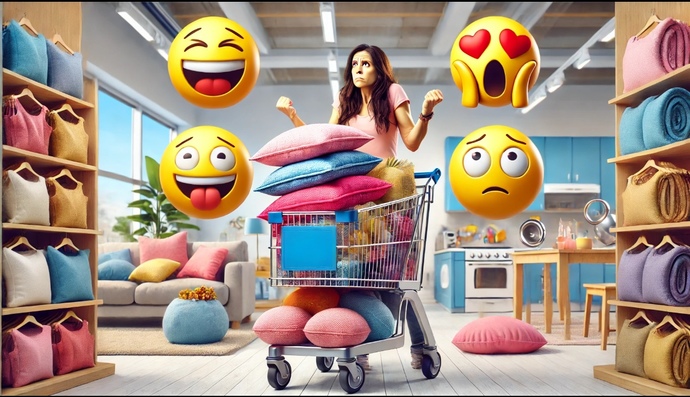 Çeyiz alışverişinde emoji yastık alsaydın, hangi emoji olurdu?