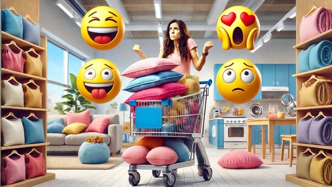 Çeyiz alışverişinde emoji yastık alsaydın, hangi emoji olurdu?