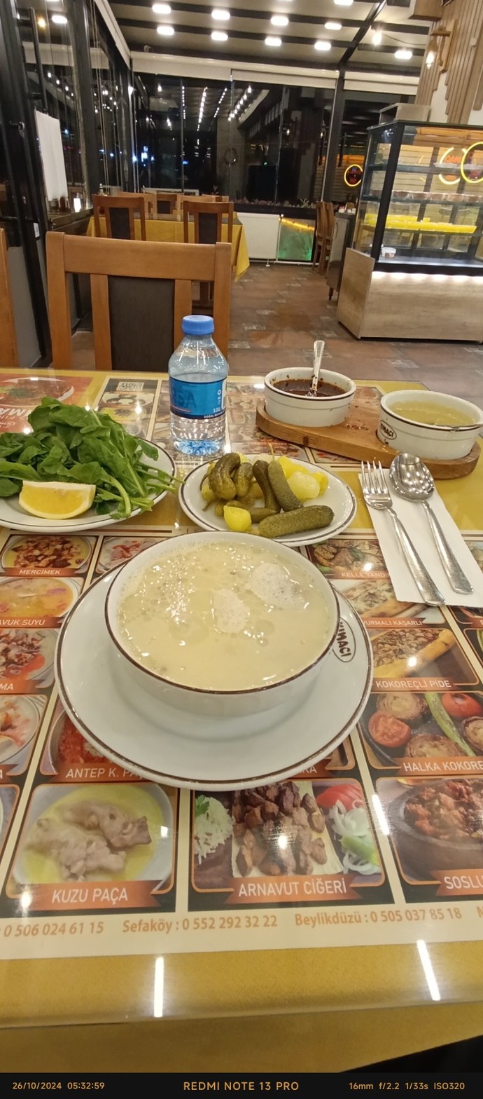 Sabah iskembesi ya da  çorbası severmisiniz?