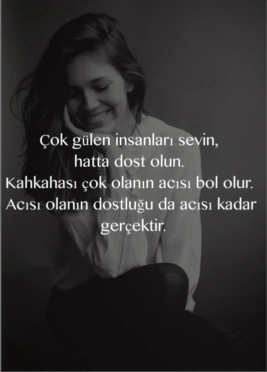 Benim hakkımda bir söz yazacak olsaydınız bu ne olurdu?