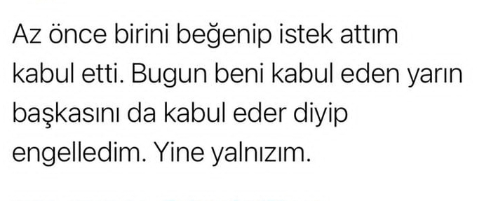 Kafada kuran biri misinizdir?