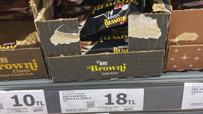 Bir çikolata 18t mi pahalı değil mi?
